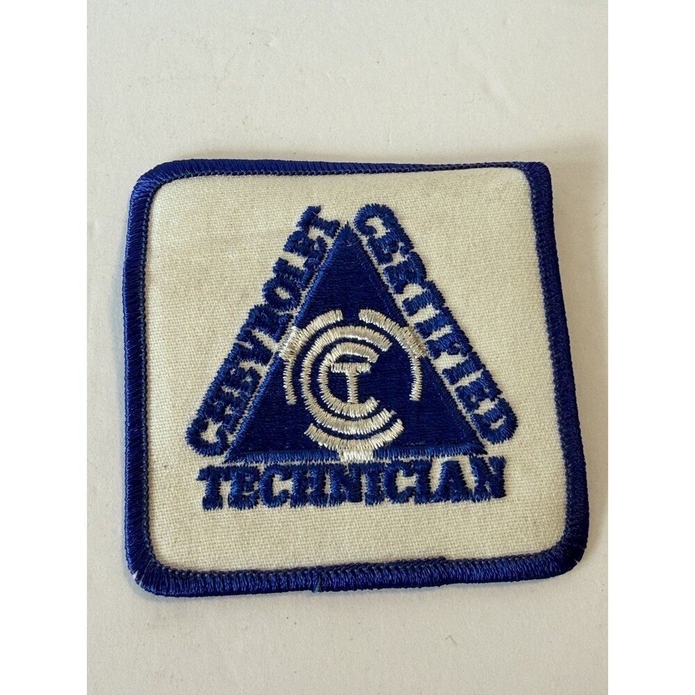 Chevrolet Certified Technician CCT Automotive Patch Chevy Logo New